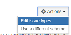Jira add issue type to scheme