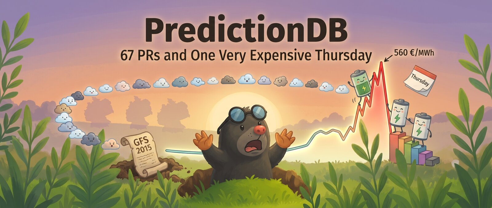 PredictionDB – Sixty-Seven PRs and One Very Expensive Thursday