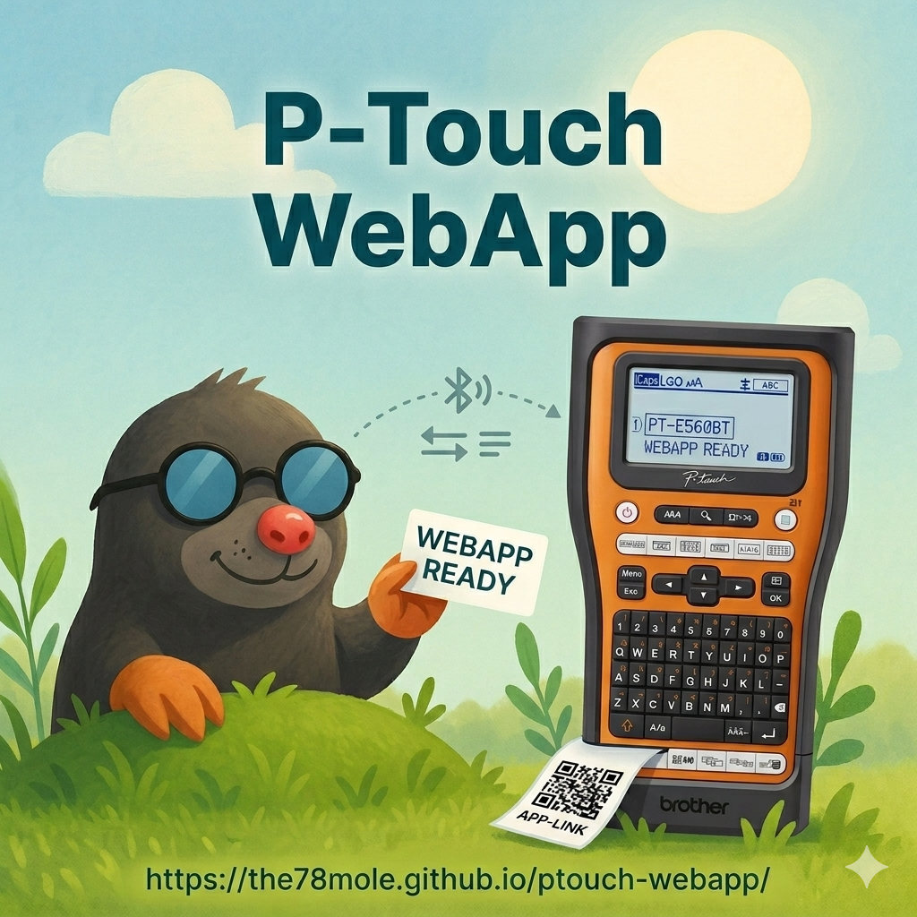 Ditch the Desktop App – Browser Label Printing for the Brother PT-E560BT